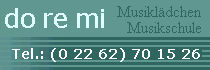 doremi Musikl&auml;dchen